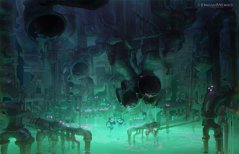 B.O.O.: flooded pipe cavern