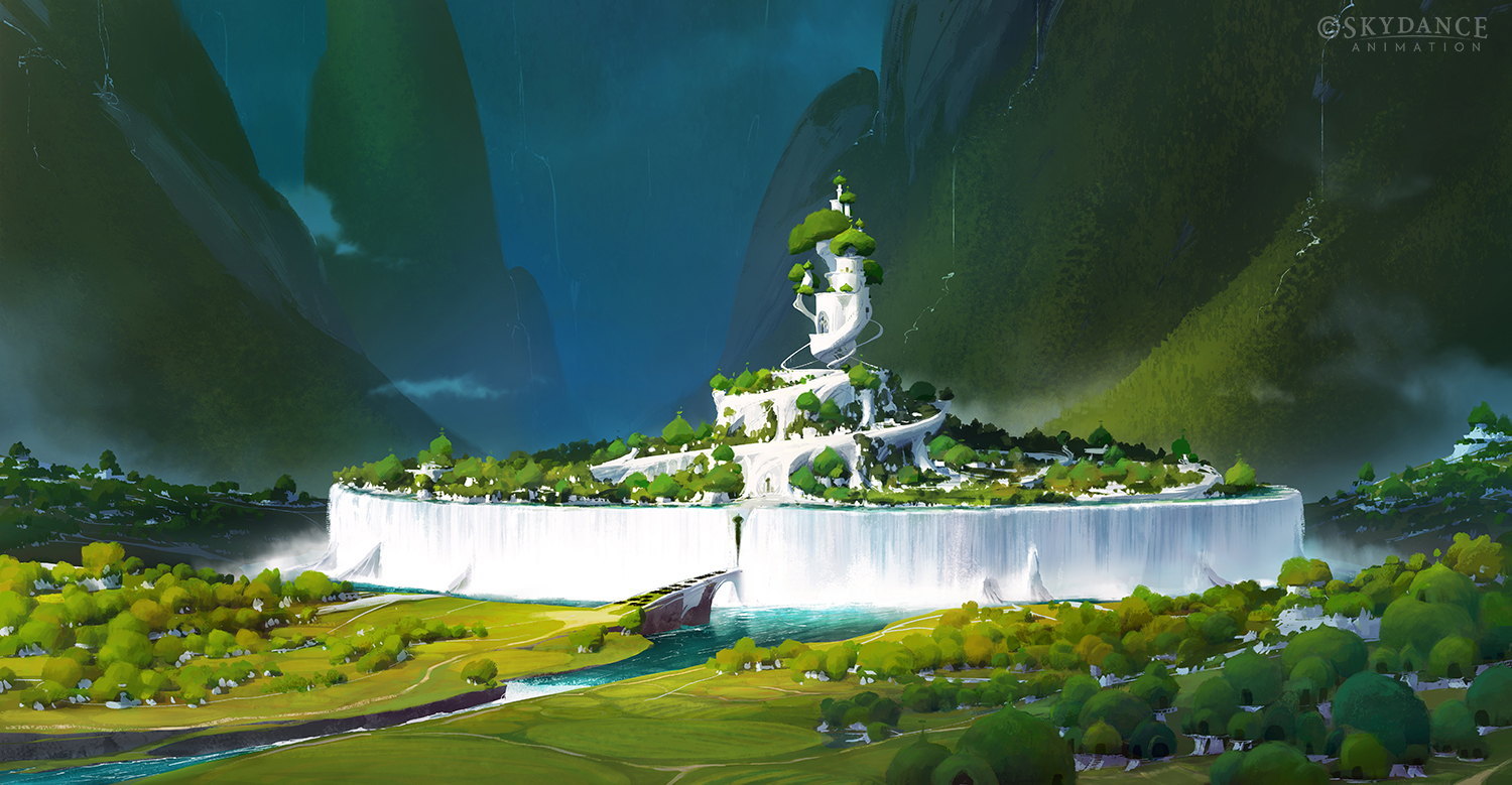 Spellbound: island palaces and waterfalls
