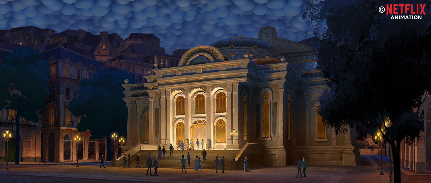 The Magician’s Elephant: theater at night